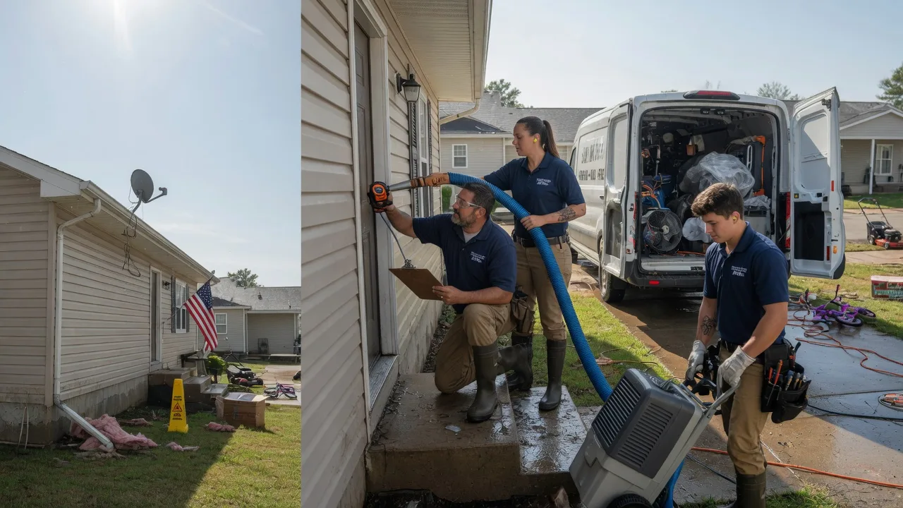 Ceiling Water Damage Restoration in Mazeppa, MN near me